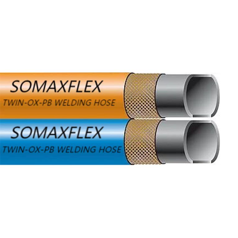 Twin-OX-PB WeldingGas OrangeBlue-ISO 3821(EN 559)