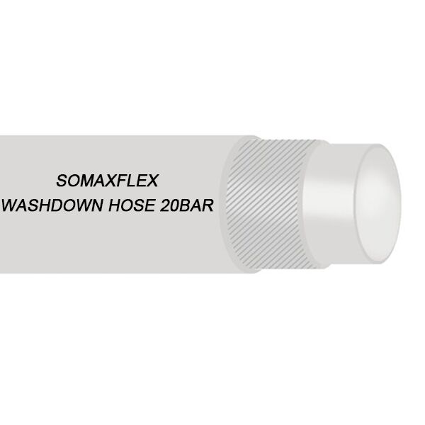 RUBBER WASHDOWN HOSE 16Bar